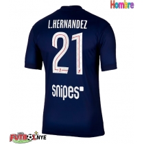 Camiseta Paris Saint-Germain Lucas Hernandez #21 Primera Equipación 2025-26 manga corta